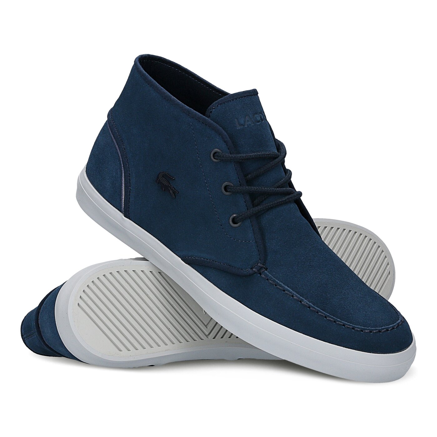 Męskie trampki LACOSTE SEVRIN MID 316 1 732cam0087003 kolor granatowy