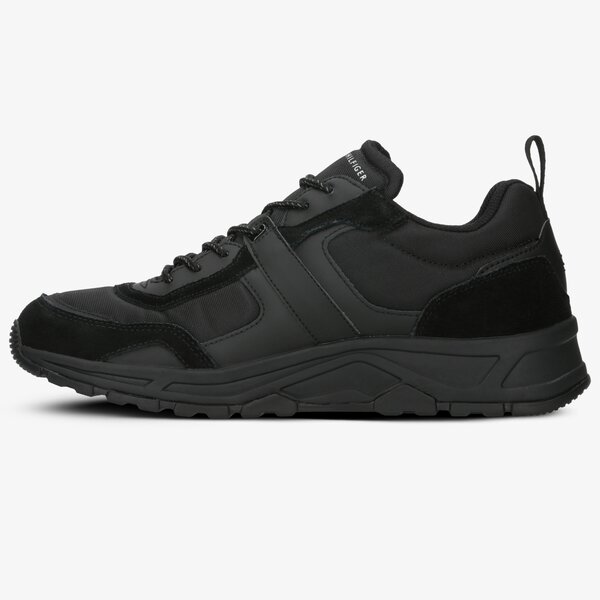 Męskie sneakersy (buty) TOMMY HILFIGER FASHION MIX SNEAKER fm0fm02389990 kolor czarny