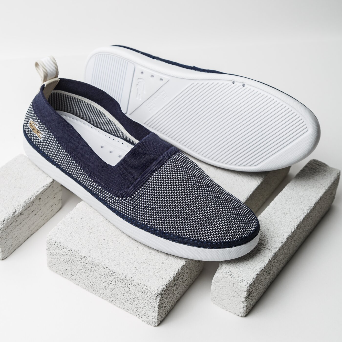 Męskie sneakersy (buty) LACOSTE L.YDRO 118 1 735cam0066nn2 kolor granatowy