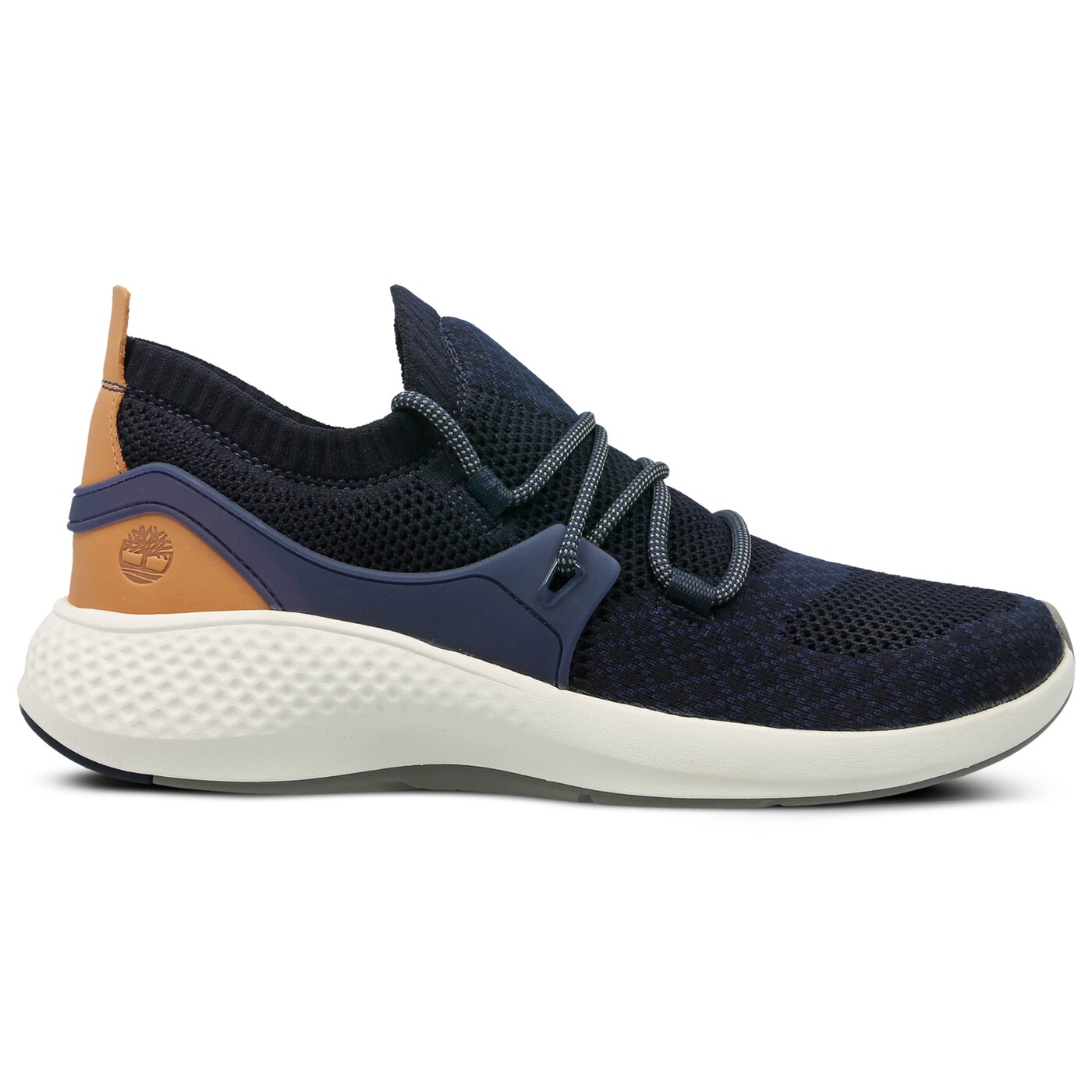 Męskie sneakersy (buty) TIMBERLAND FLYROAM GO KNIT OXFORD ca1qao kolor granatowy