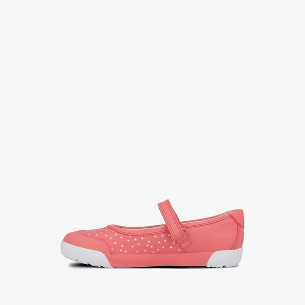 Dziecięce sandały / klapki CLARKS EMERY HALO K 26141156 kolor czerwony