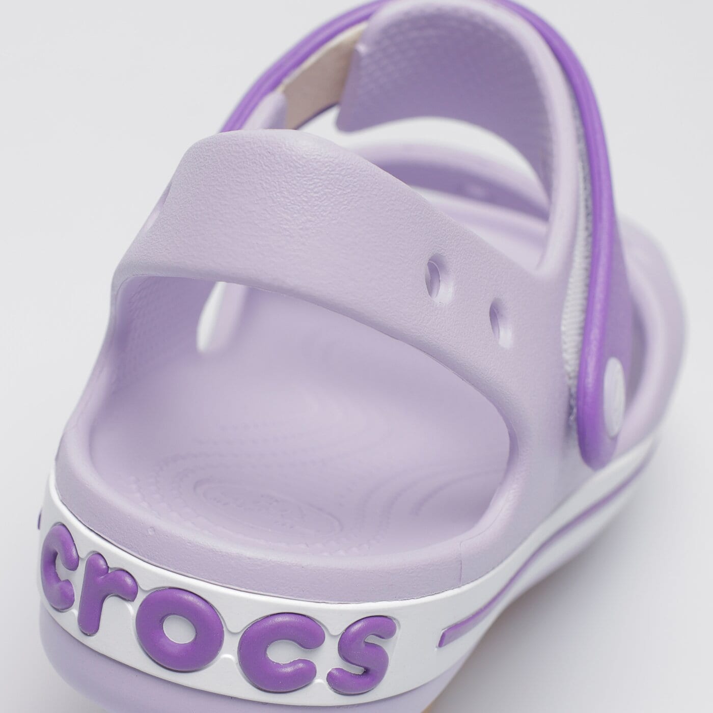 Dziecięce sandały / klapki CROCS CROCBAND SANDAL KIDS 128565p8k kolor fioletowy