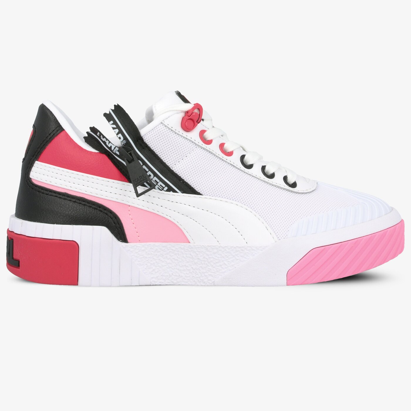 Damskie sneakersy (buty) PUMA CALI KARL 37005701 kolor biały