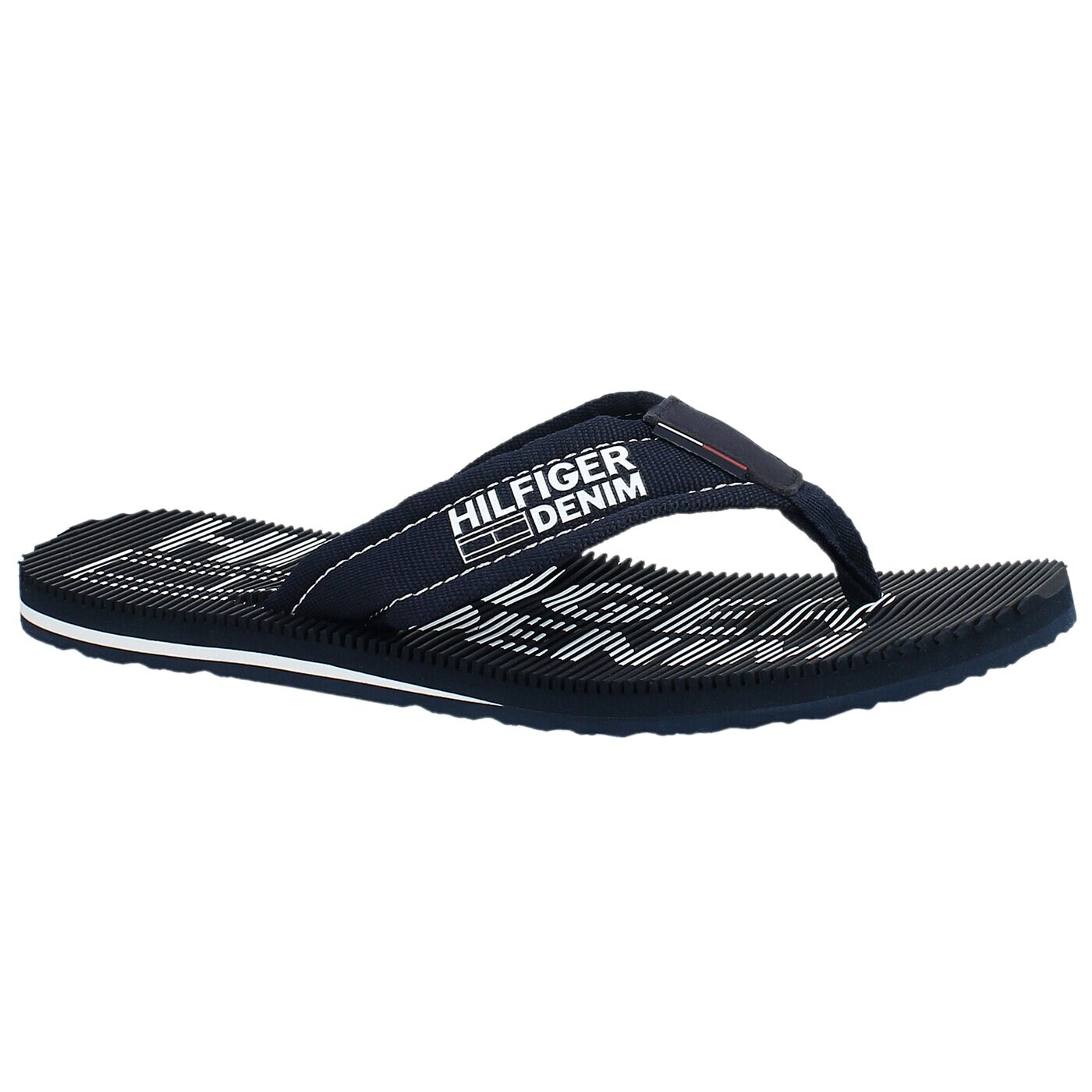 Męskie klapki TOMMY HILFIGER B2385EACH 2D em56820694284 kolor granatowy