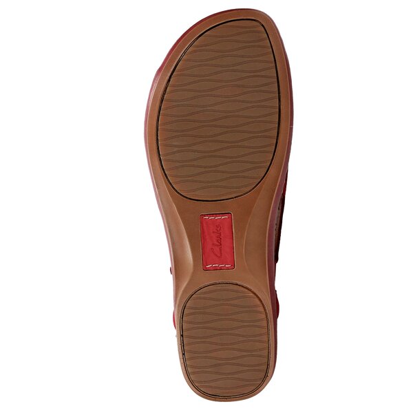 Damskie śniegowce CLARKS SARLA CADENCE 26124092 kolor czerwony