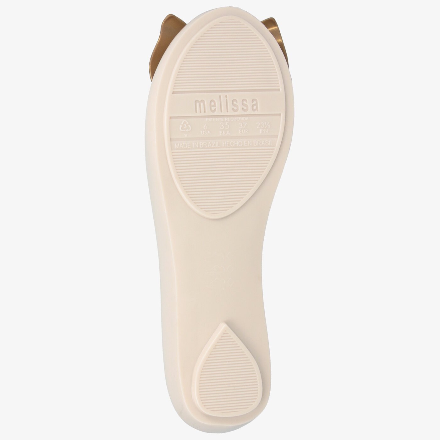 Damskie baleriny (buty) MELISSA ULTRAGIRL SWEET XVIII AD. 3271650851 kolor beżowy