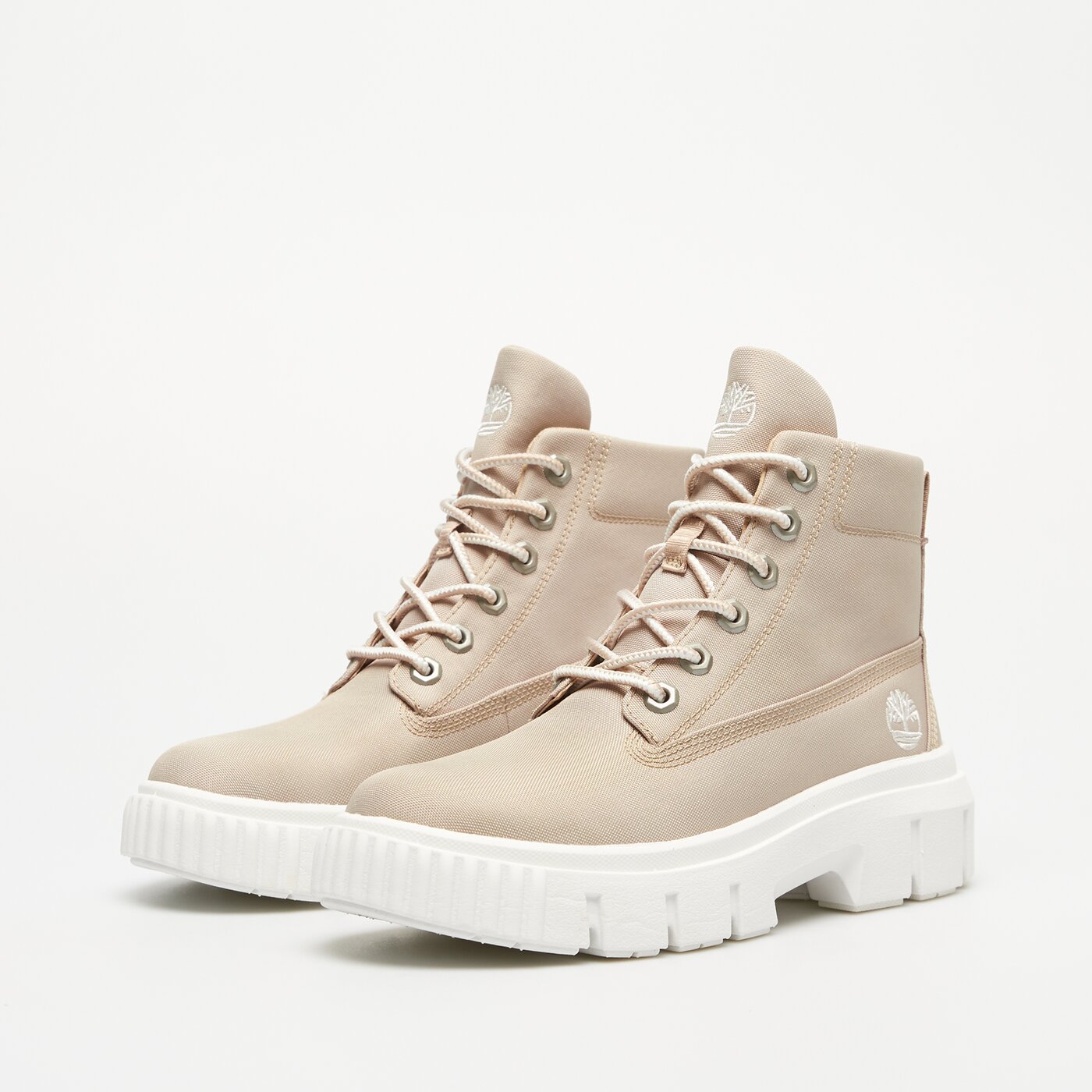 Damskie botki / sztyblety TIMBERLAND GREYFIELD FABRIC BOOT tb0a2jgd2691 kolor beżowy