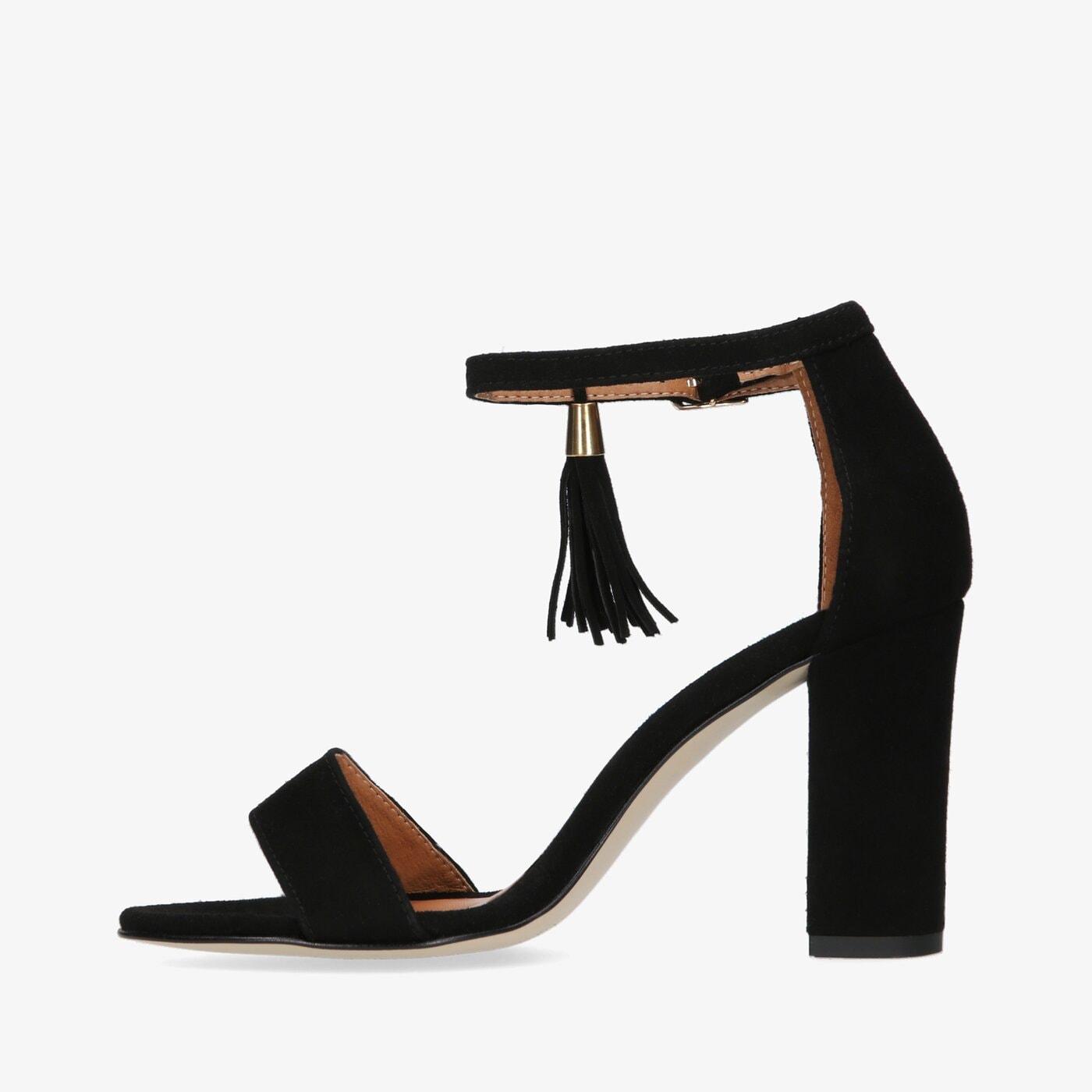 Damskie szpilki / czółenka SYMBIOSIS SANDALS BLANCA syws122001 kolor czarny