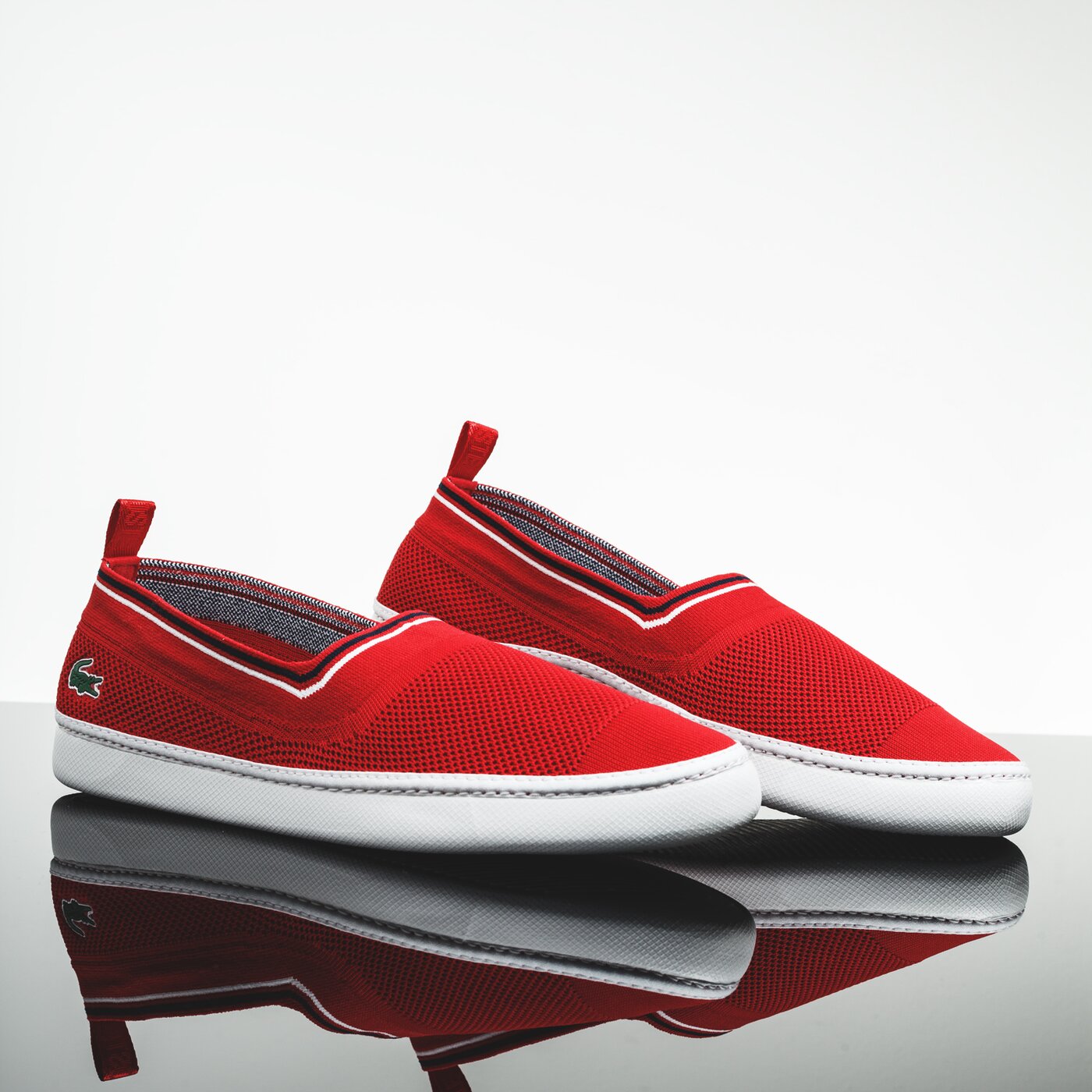 Męskie sneakersy (buty) LACOSTE L.YDRO 119 1 CMA 737cma0043rs7 kolor czerwony