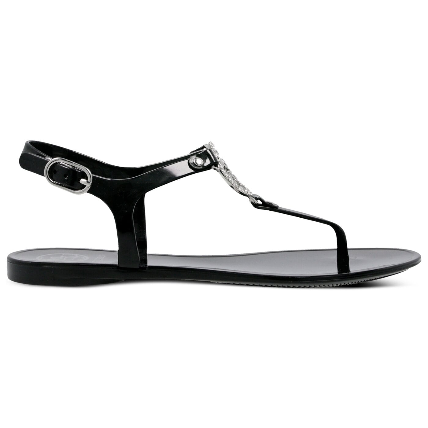 Damskie sandały GUESS JACODE fl6jacrub21blkbl kolor czarny