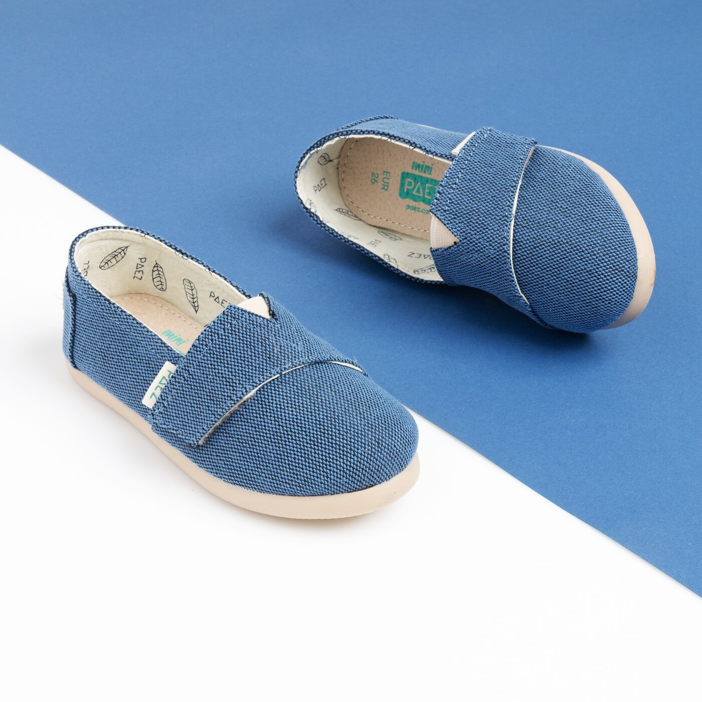 Dziecięce półbuty PAEZ ORIGINAL GUM BLUE co30501b1001316 kolor granatowy