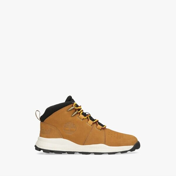 Dziecięce buty outdoor / trekkingowe TIMBERLAND BROOKLYN CITY MID tb0a2d1u2281 kolor żółty