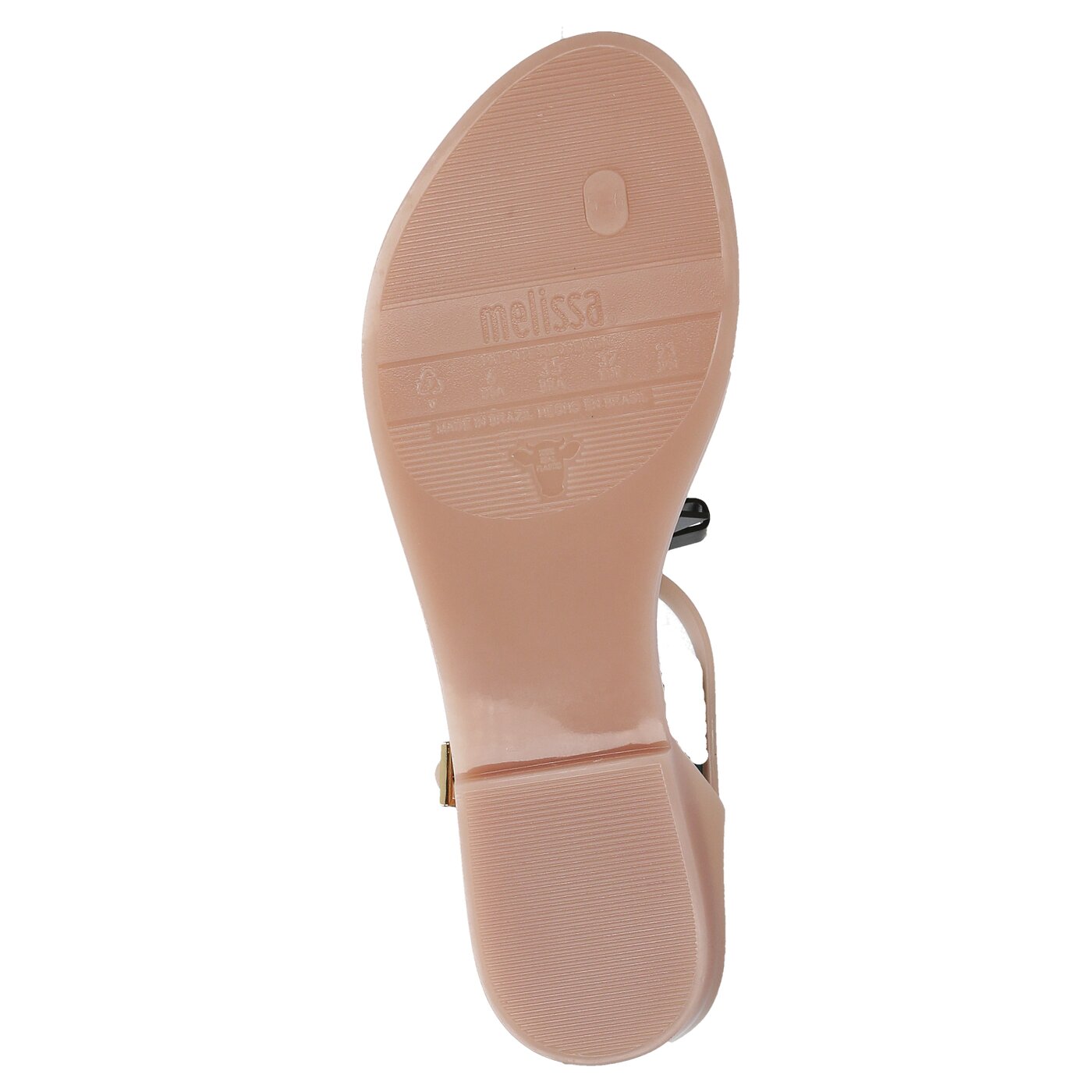 Damskie sandały MELISSA HONEY AD 3188501822 kolor beżowy