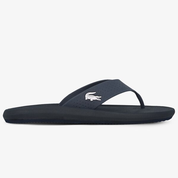 Męskie klapki LACOSTE CROCO SANDAL 219 1 CMA 737cma0015092 kolor granatowy