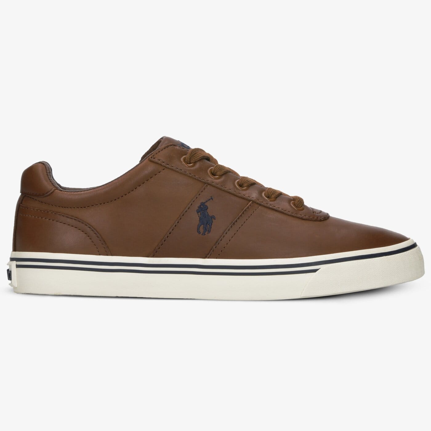 Męskie trampki POLO RL HANFORD SNEAKERS VULC  816765046004 kolor brązowy