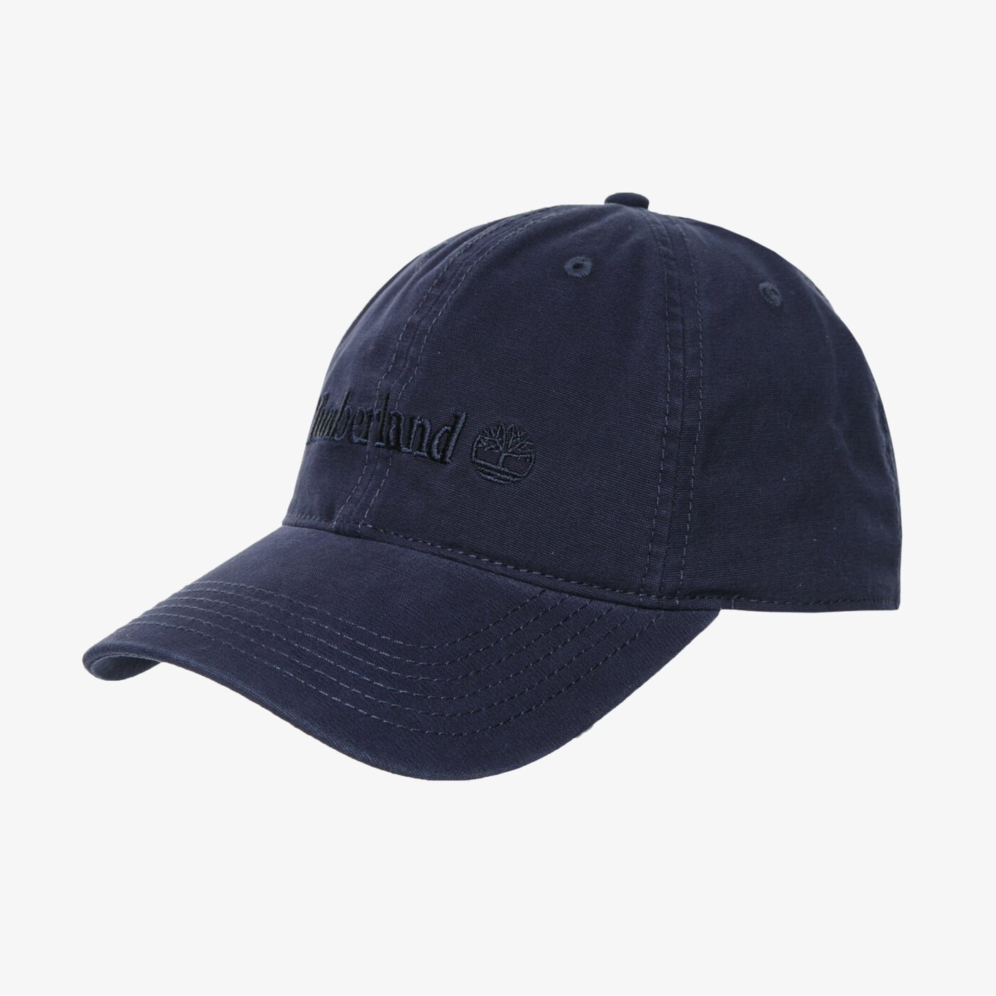 Damska czapka z daszkiem TIMBERLAND CZAPKA COTTON CANVAS tb0a1e9i4511 kolor granatowy