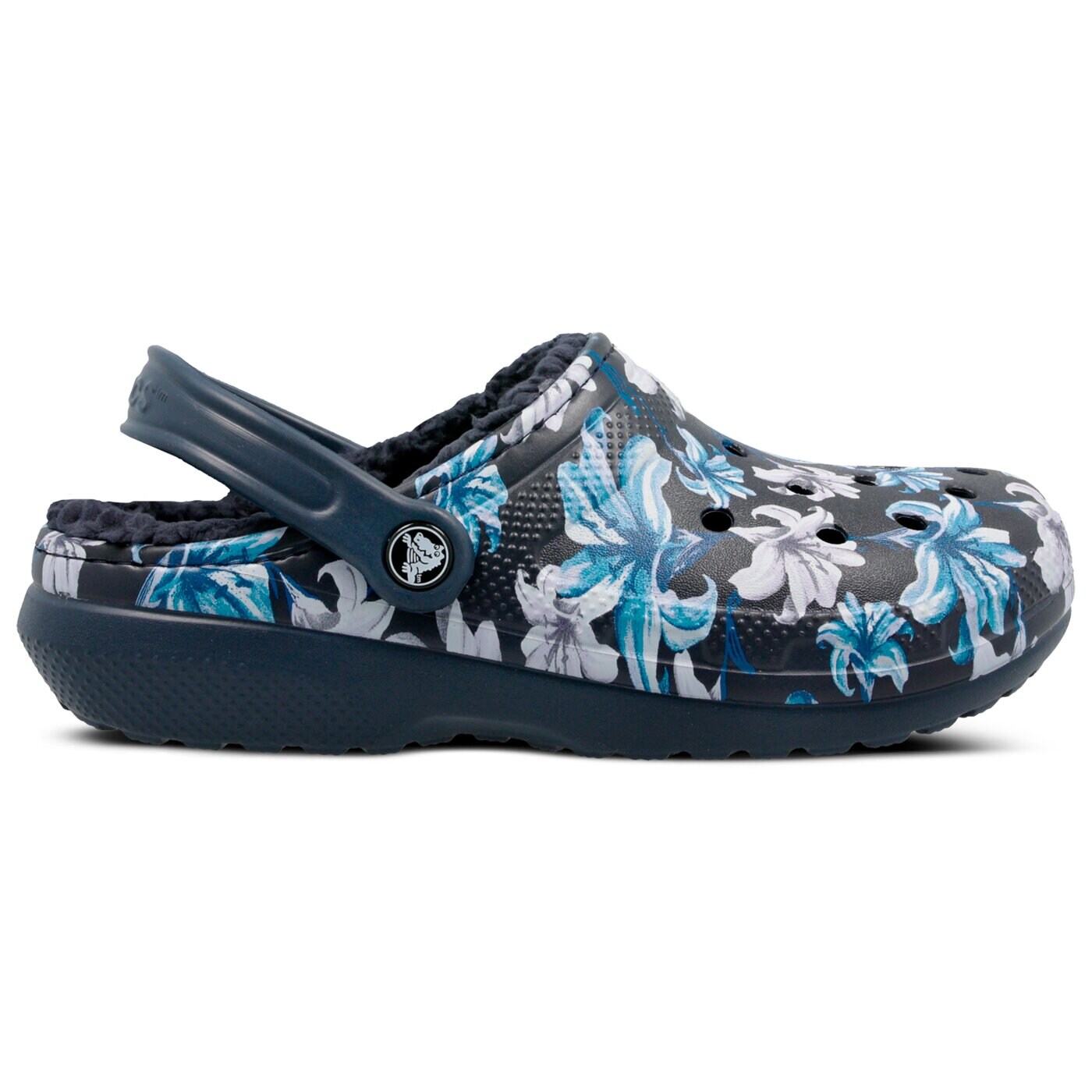 Damskie klapki CROCS CLASSIC LINNED GRAPHIC II CLOG 2053245p5 kolor multicolor