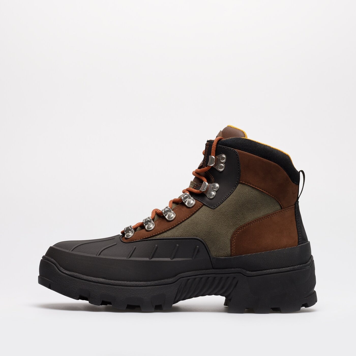 Męskie buty outdoor (trekkingowe) TIMBERLAND VIBRAM EURO HIKER WP tb0a5md79311 kolor brązowy