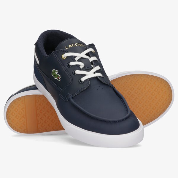Męskie trampki LACOSTE BAYLISS DECK 0722 1 CMA 743cma0016092 kolor granatowy