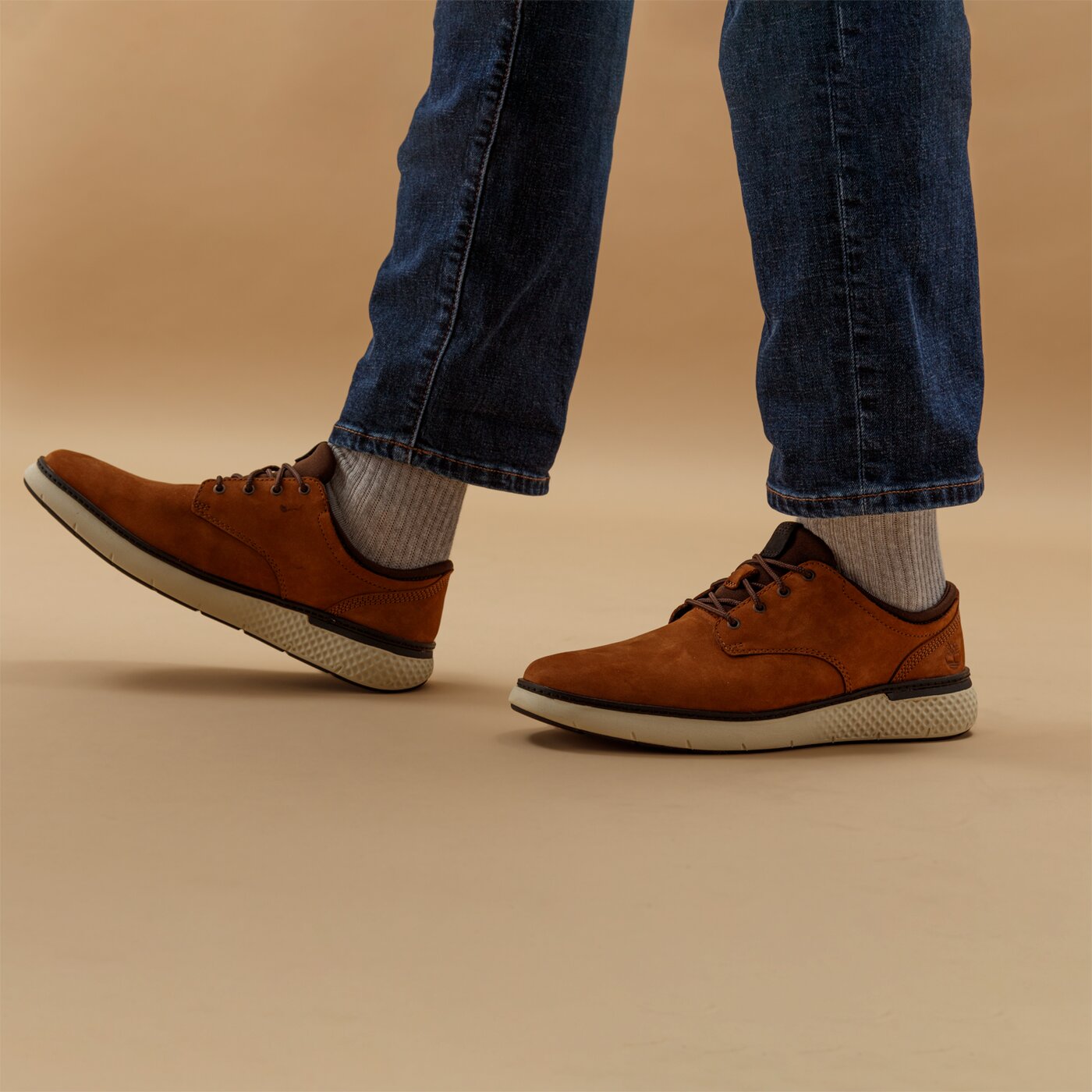 Męskie półbuty TIMBERLAND CROSS MARK PT OXFORD tb0a2bcta201 kolor brązowy