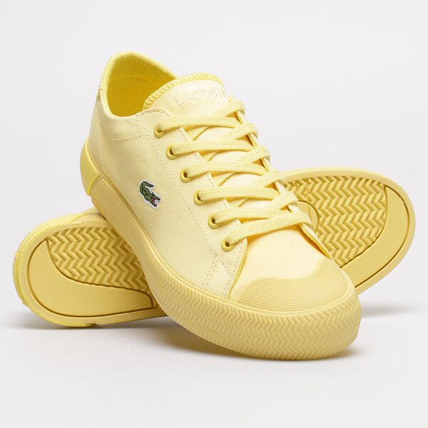 Damskie trampki LACOSTE GRIPSHOT 0722 1 DEG CFA 743cfa0031amg kolor żółty