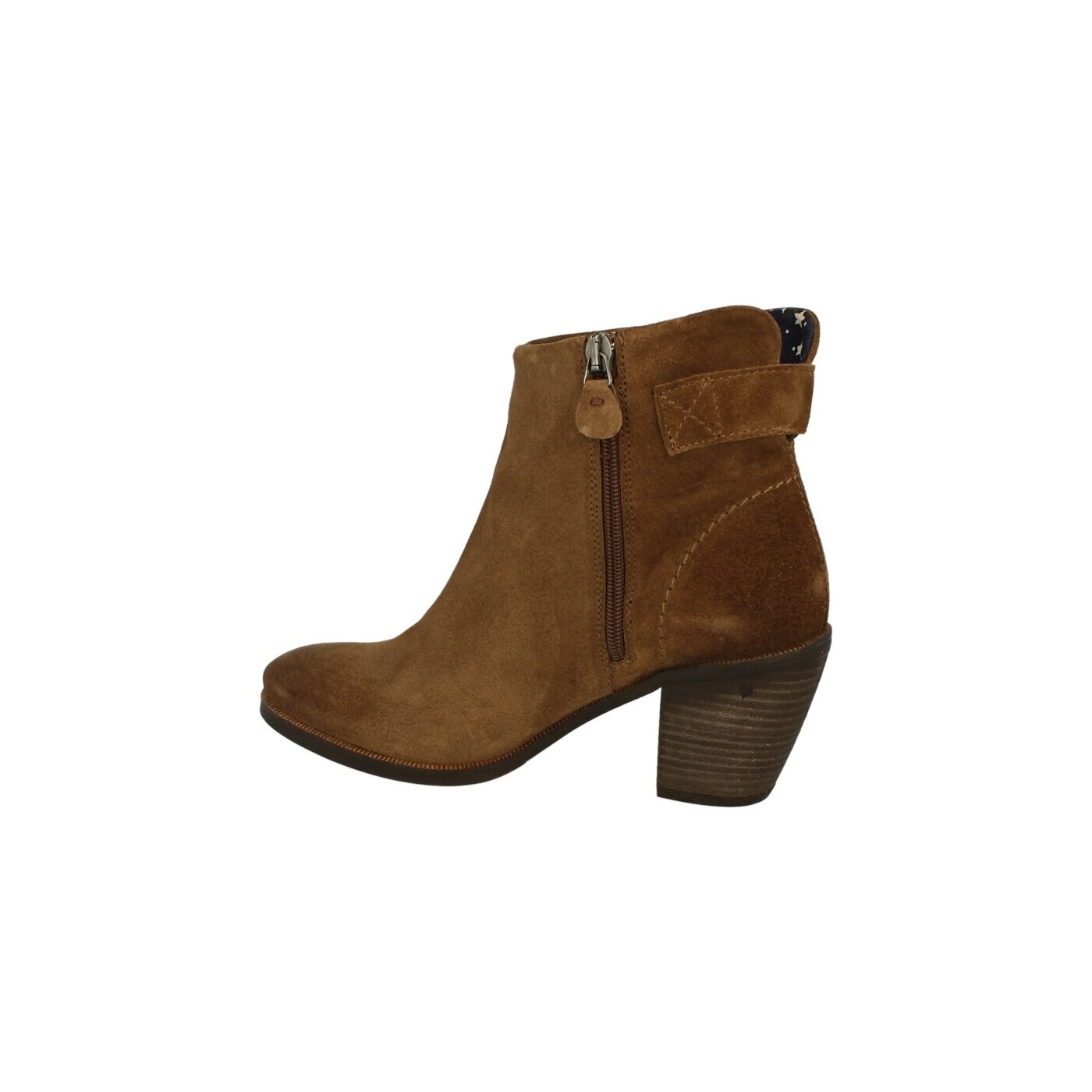 Damskie botki / sztyblety TOMMY HILFIGER IVY 2B  en56816154219 kolor brązowy