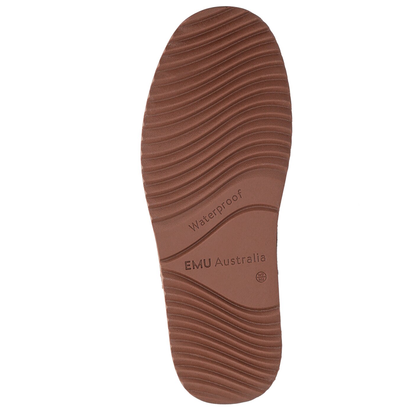 Damskie botki / sztyblety EMU PATERSON CLASSIC MINI OAK w11619oak kolor brązowy