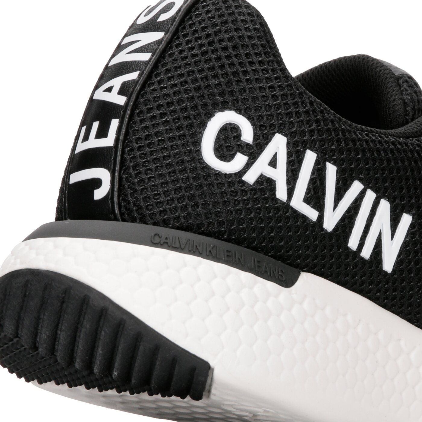Męskie sneakersy (buty) CALVIN KLEIN AMOS MESH/HF s0584blk kolor czarny