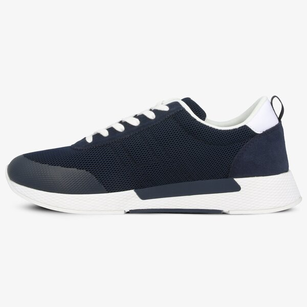 Męskie sneakersy (buty) TOMMY HILFIGER FLEXI TOMMY JEANS FLAG SNEAKER em0em00400c87 kolor granatowy