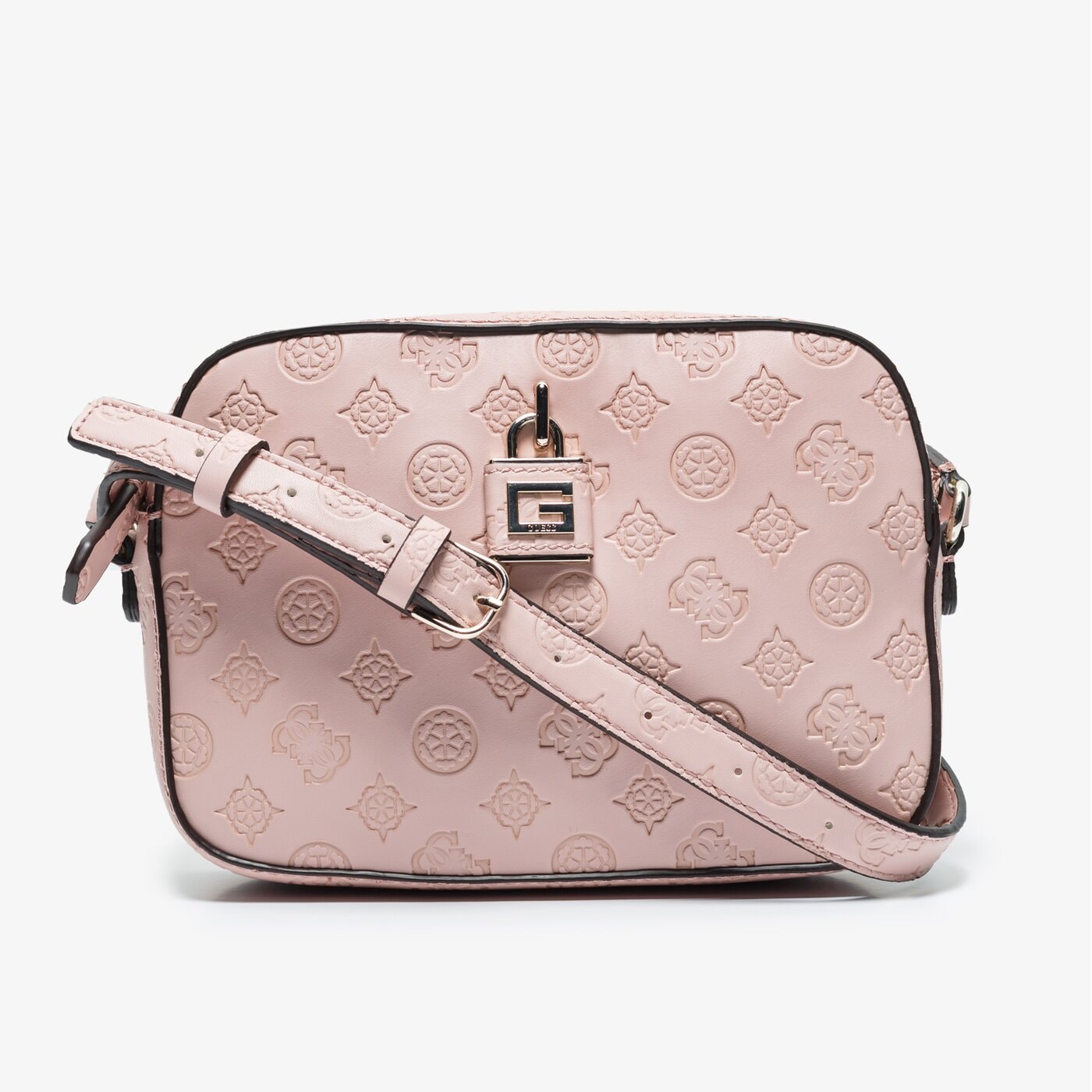 Damska torebka GUESS TOREBKA KAMRYN CROSSBODY TOP ZIP hwpi6691120rso kolor różowy