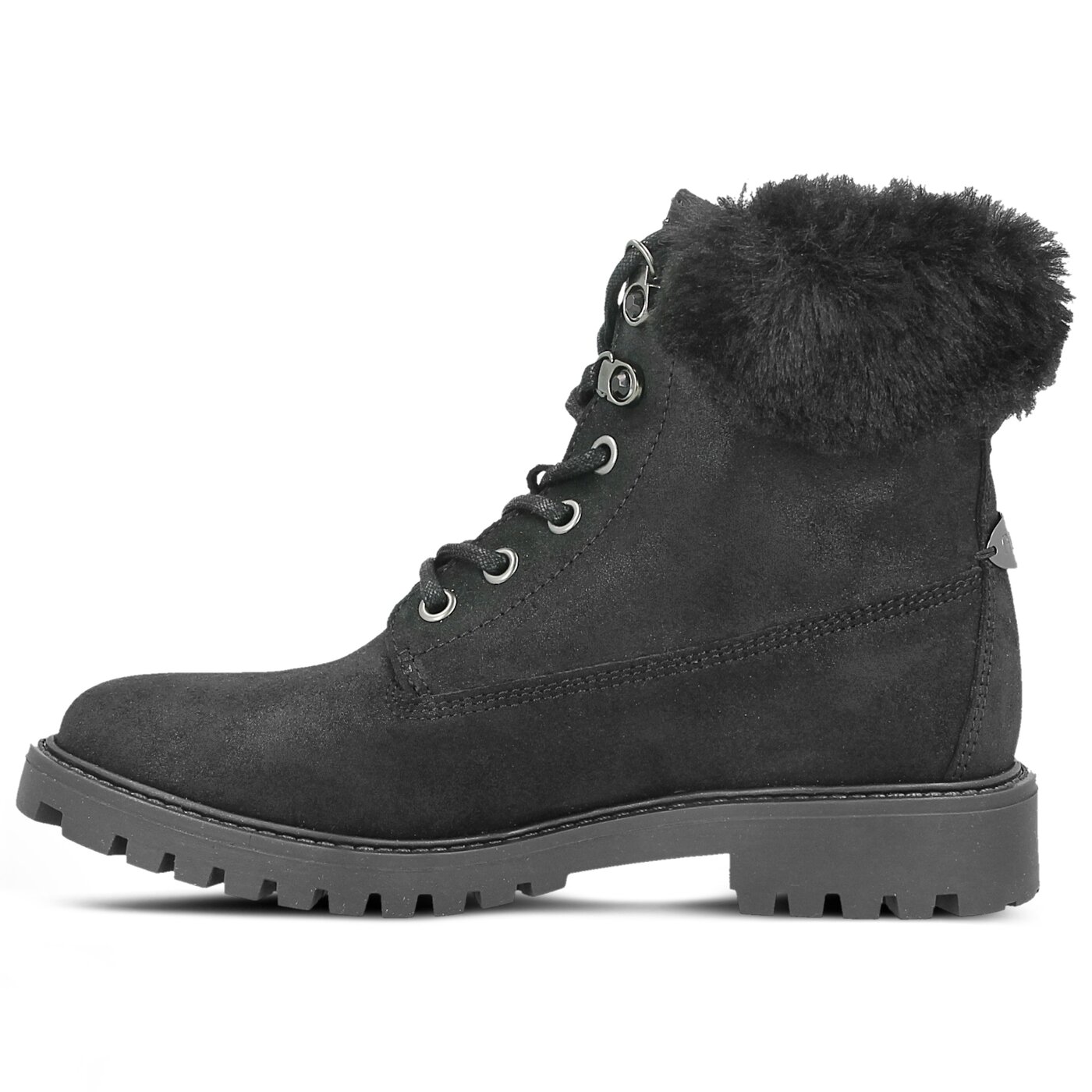 Damskie trapery GUESS TAMARA fltmr4sue10black kolor czarny