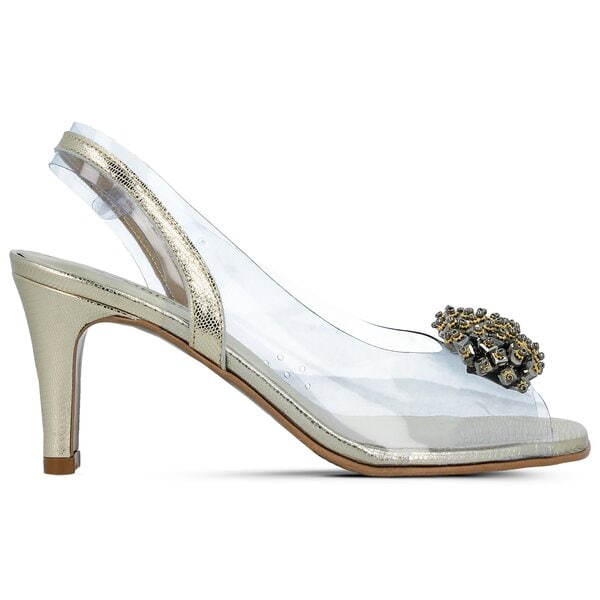 Damskie sandały SYMBIOSIS CARMEN SANDALS  sywc218002 kolor srebrny