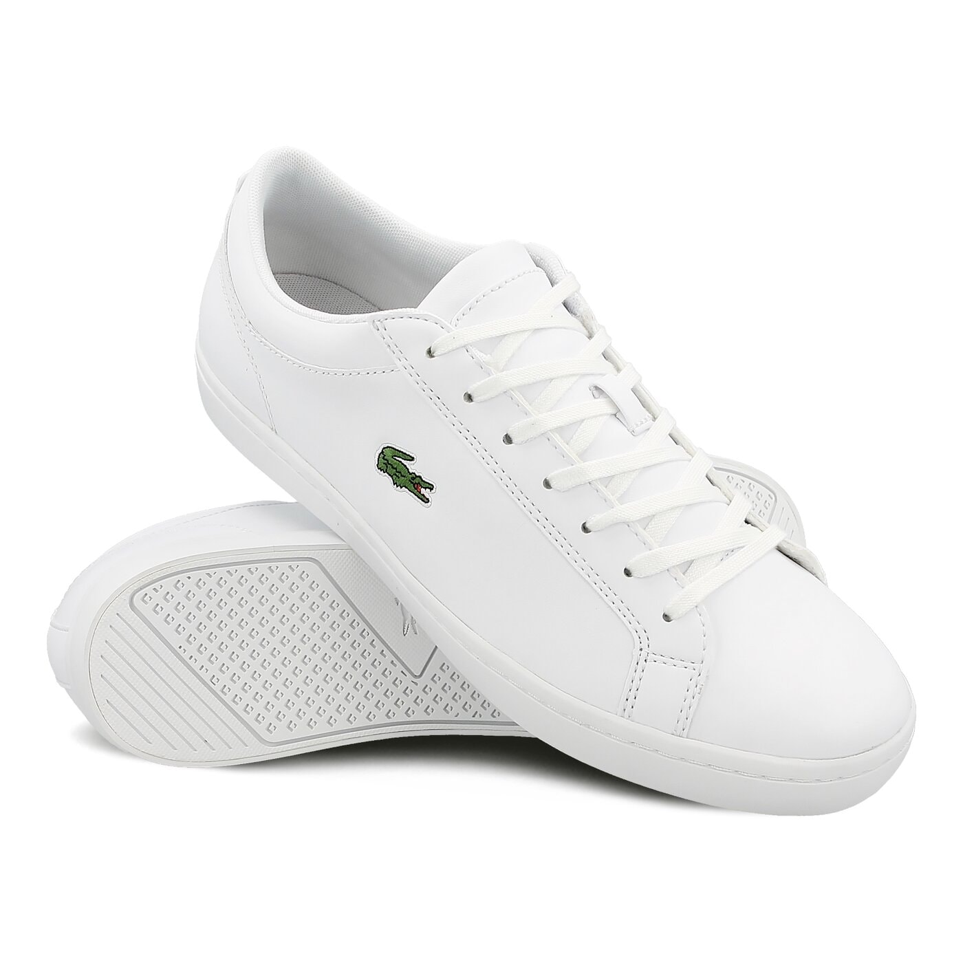 Męskie sneakersy (buty) LACOSTE STRAIGHTSET BL 1 733cam1070001 kolor biały