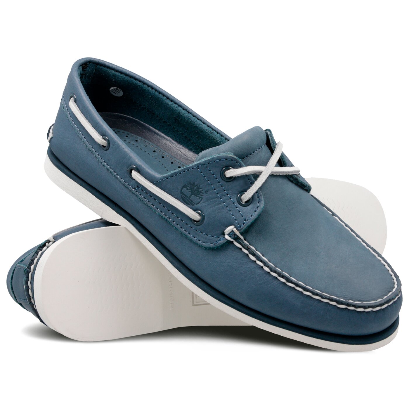 Męskie półbuty TIMBERLAND CLASSIC BOAT 2 EYE ca1otm kolor niebieski