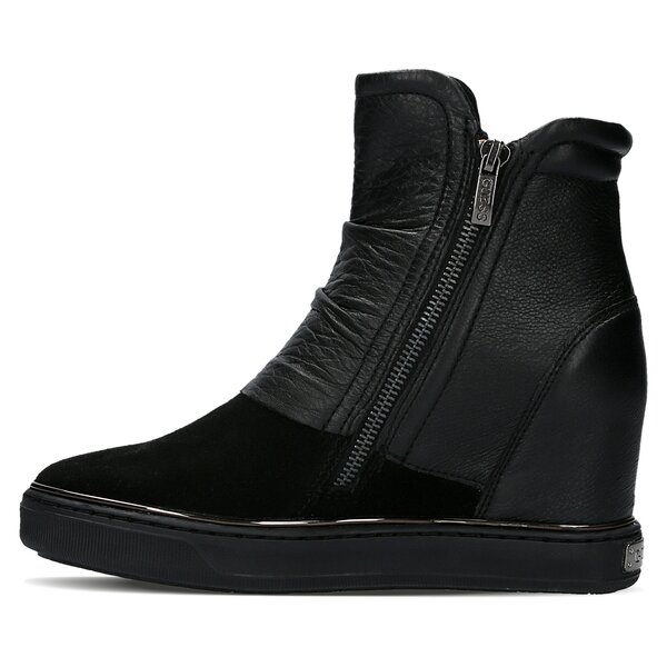 Damskie sneakersy (buty) GUESS FANNY flfan4lea10blk kolor czarny