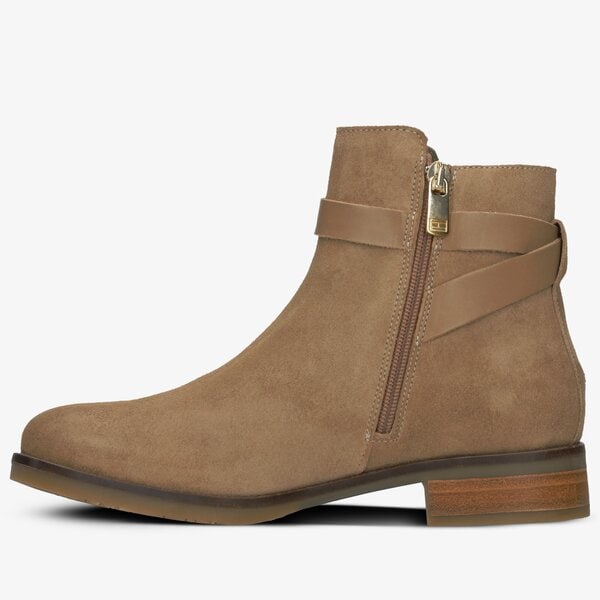 tommy hilfiger th hardware flat bootie