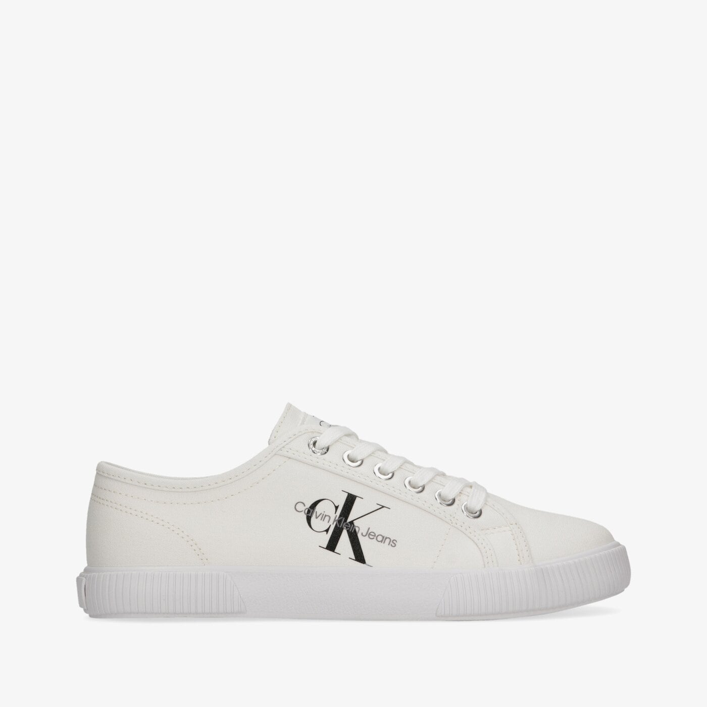 Damskie trampki CALVIN KLEIN VULCANIZED ESSENTIAL 1 yw0yw004820la kolor biały