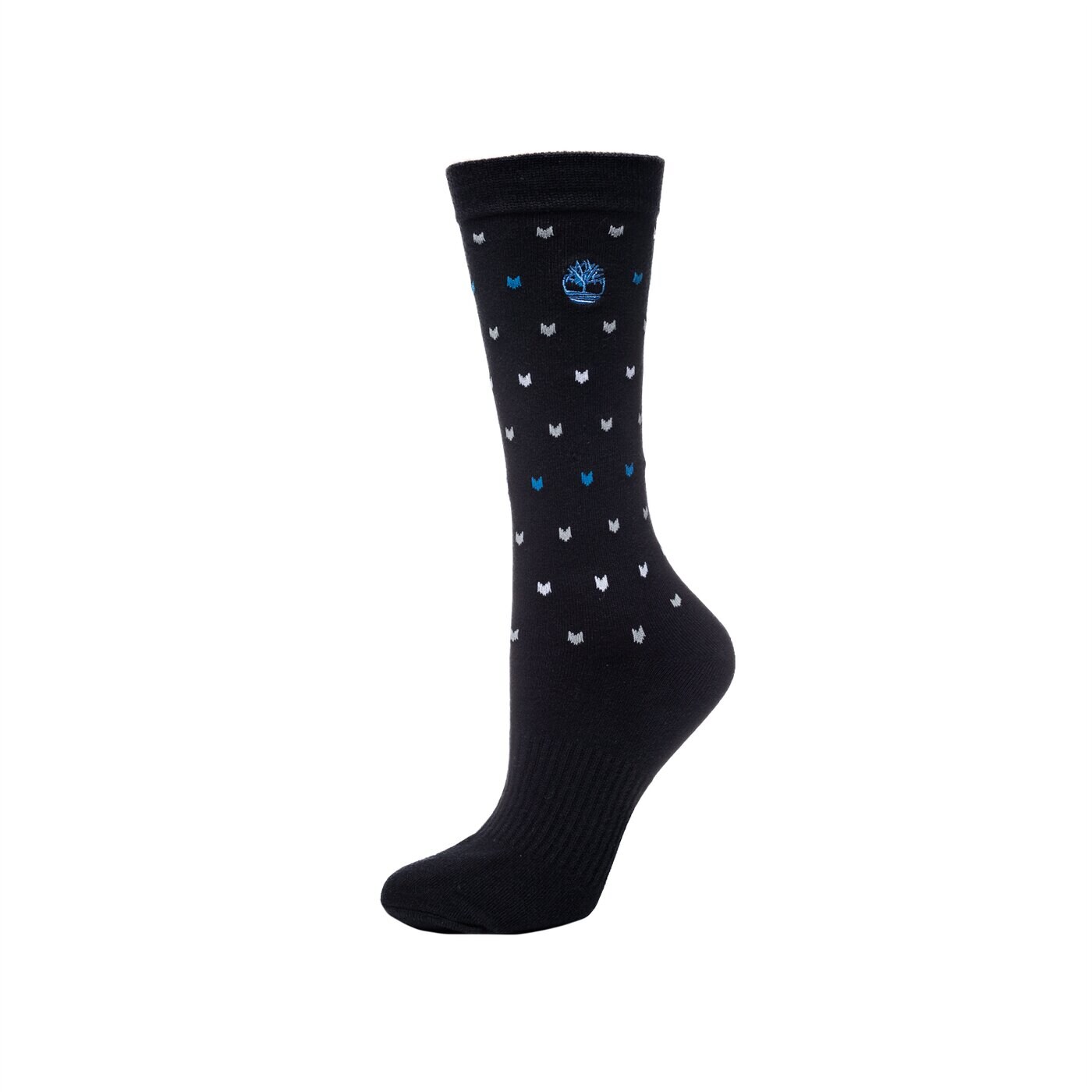 Męskie skarpetki TIMBERLAND SKARPETY 3PK GEO STRIPE CREW a1eil001 kolor czarny