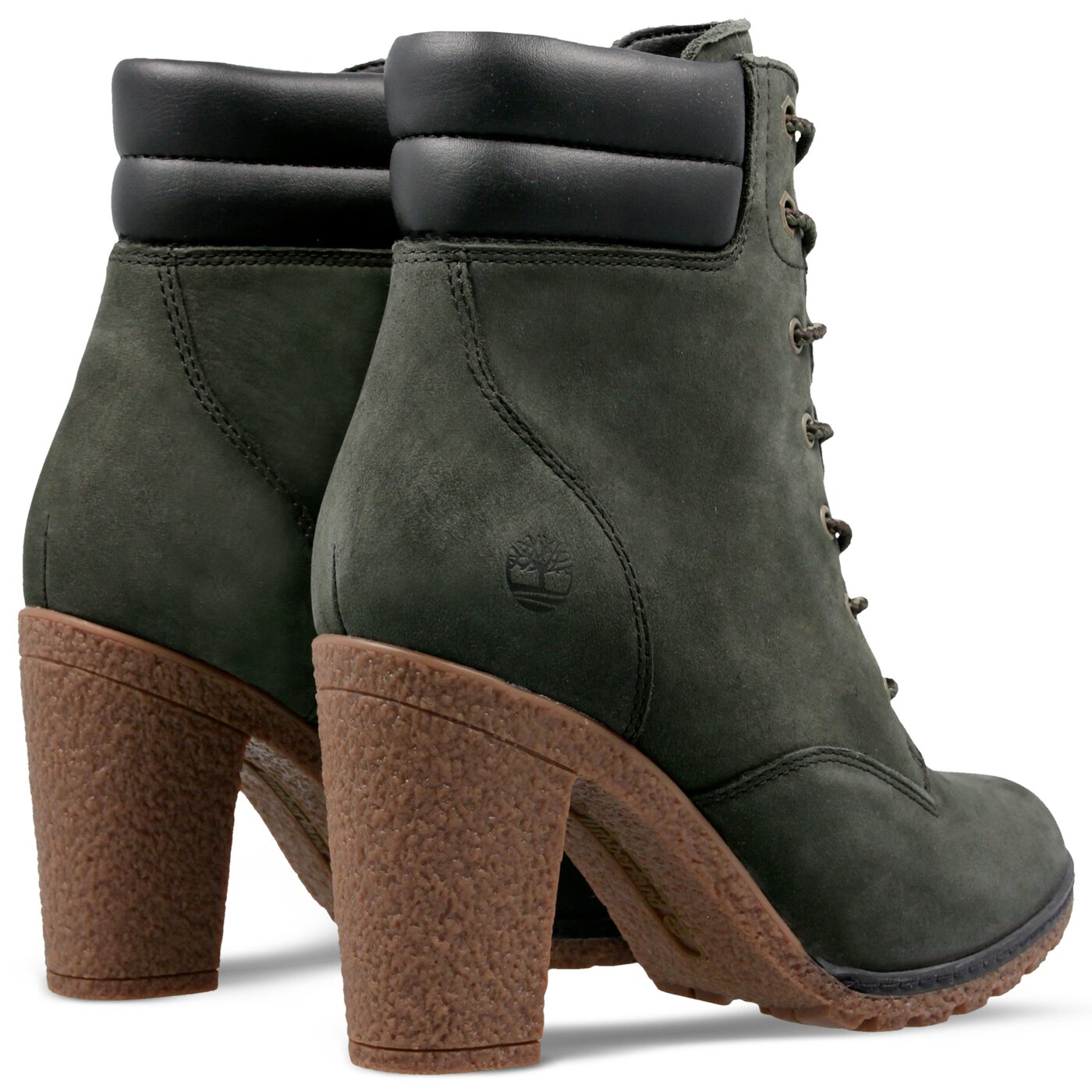 Damskie botki / sztyblety TIMBERLAND TILLSTON 6 INCH DBL WR a1qje kolor zielony