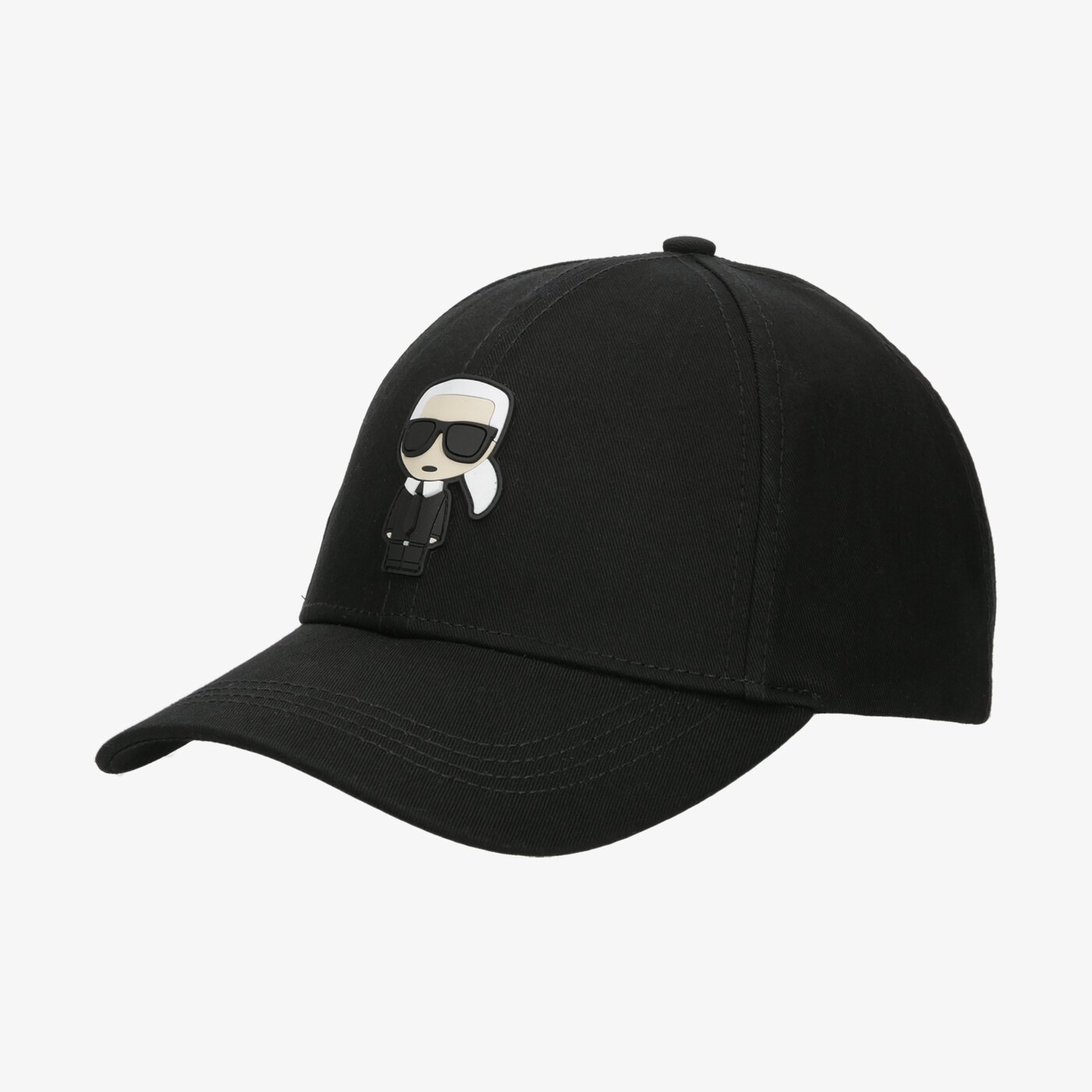 Damska czapka z daszkiem KARL LAGERFELD CZAPKA CAP 3409999 kolor czarny