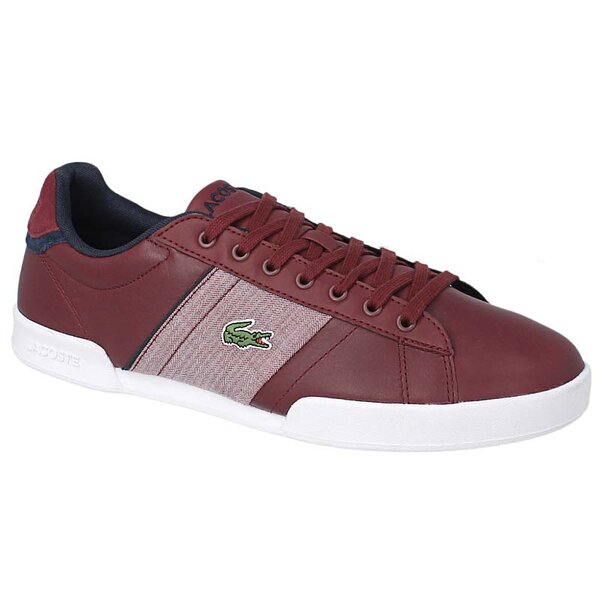 Męskie sneakersy (buty) LACOSTE DESTON 116 2 731spm0083112 kolor bordowy