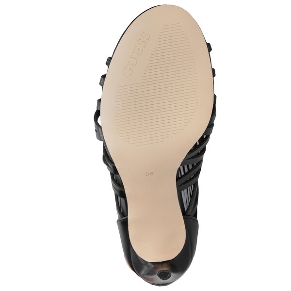 Damskie sandały GUESS ADYN flady1ele09black kolor czarny