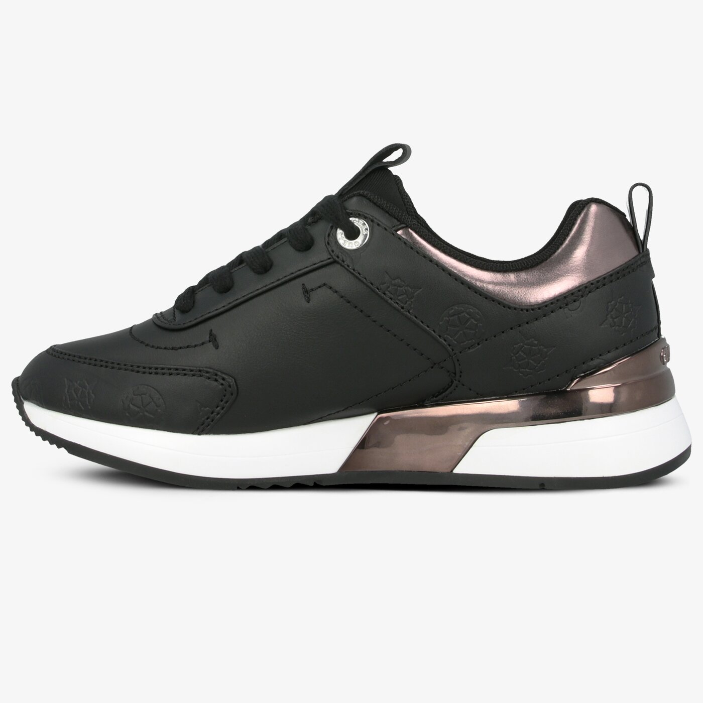 Damskie sneakersy (buty) GUESS MARLYN4 fl5mynfal12black kolor czarny