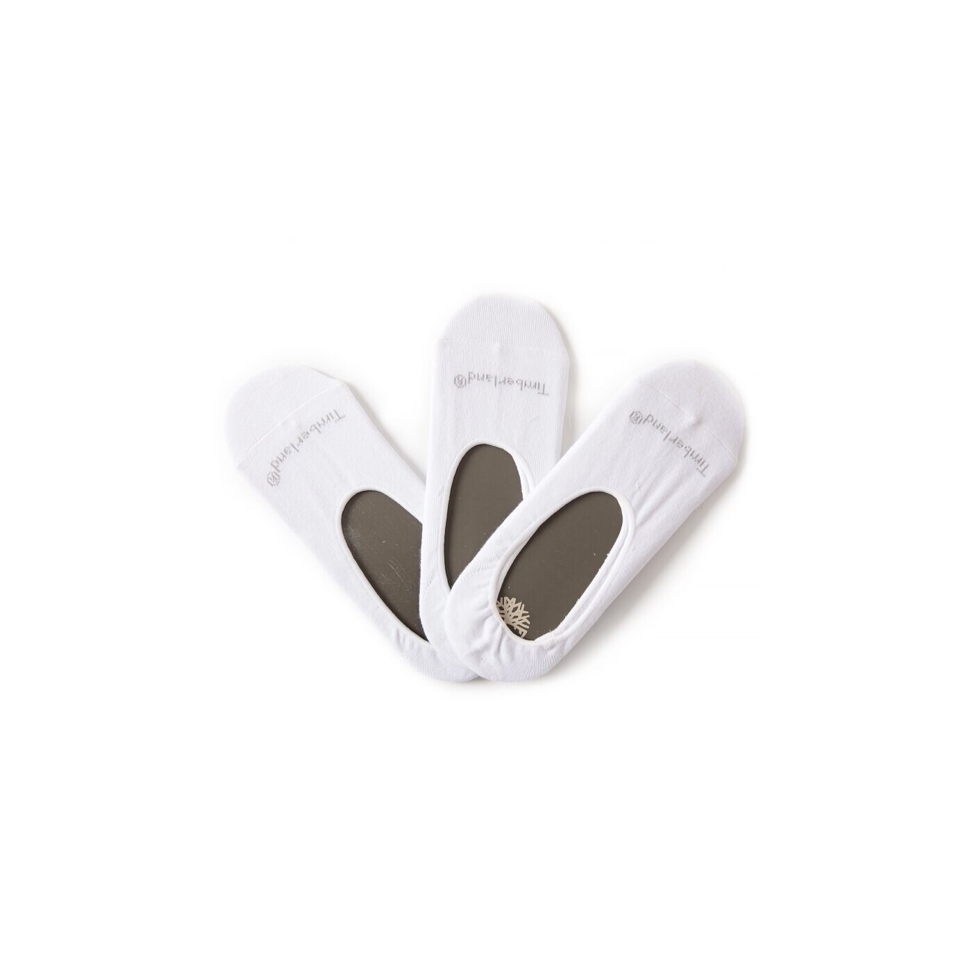 Męskie skarpetki TIMBERLAND SKARPETY 3P EK CTN INVISIBLE j0121100 kolor biały