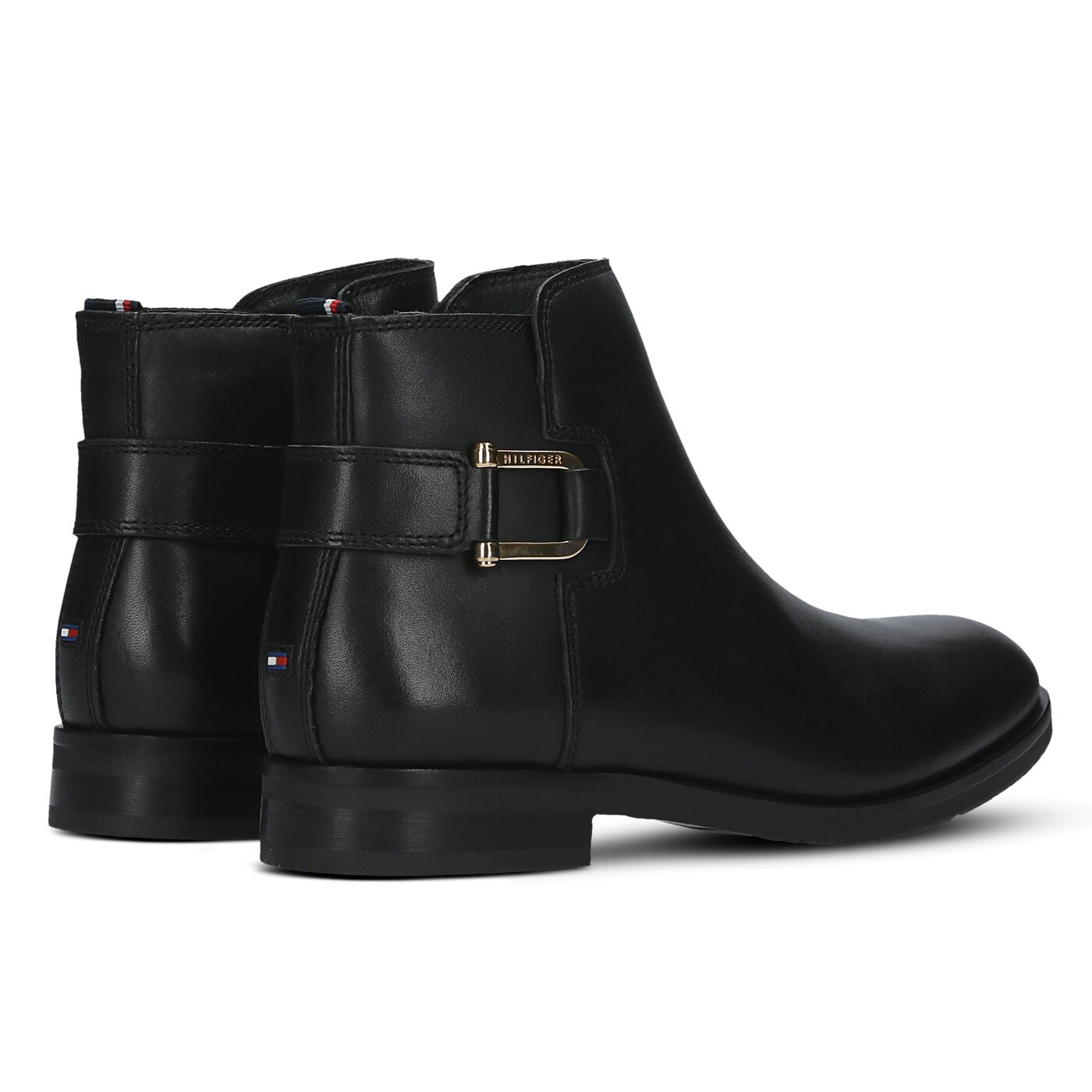 Damskie buty za kostkę TOMMY HILFIGER B1285ERRY 17A fw56821459990 kolor czarny