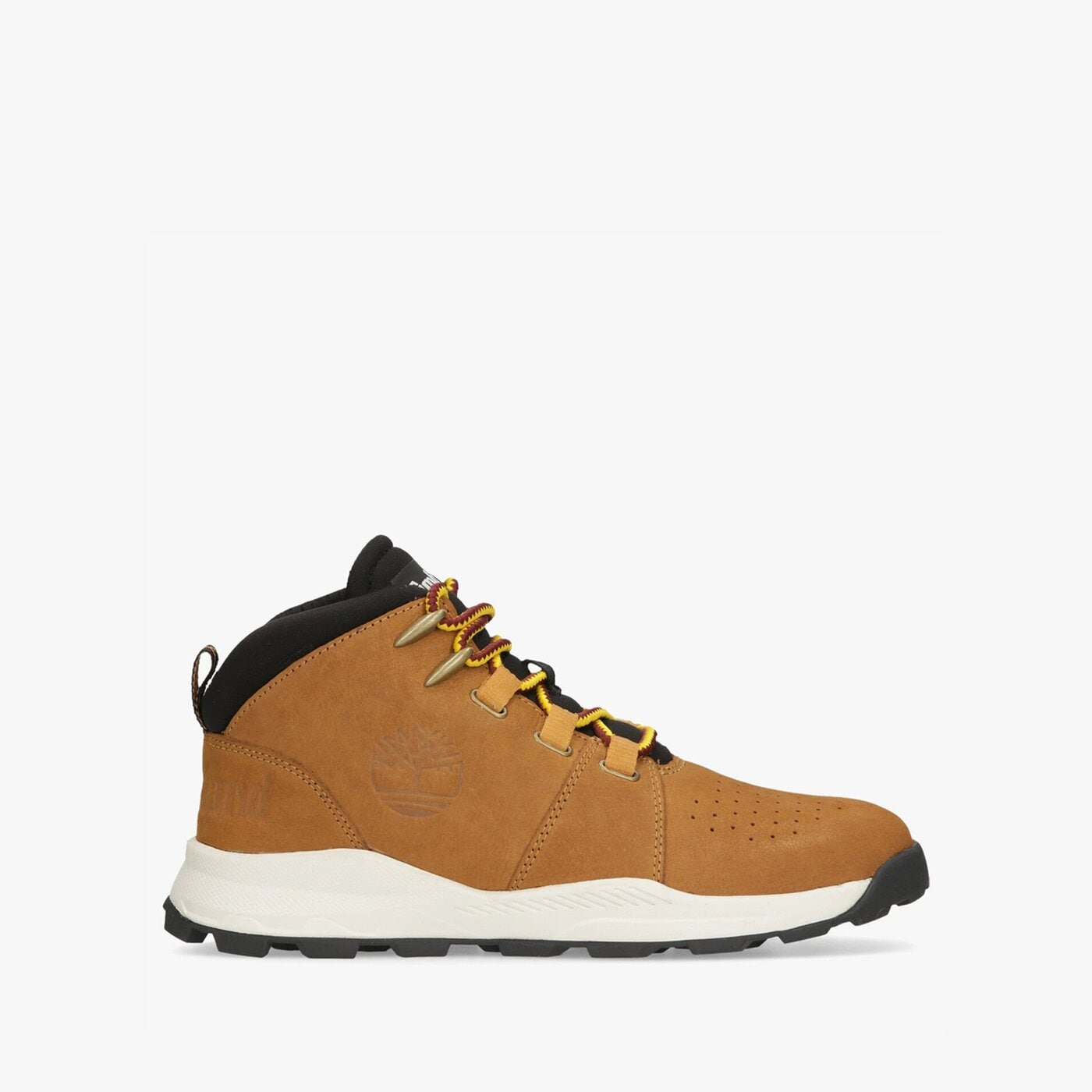 Dziecięce buty outdoor / trekkingowe TIMBERLAND BROOKLYN CITY MID tb0a29332281 kolor żółty