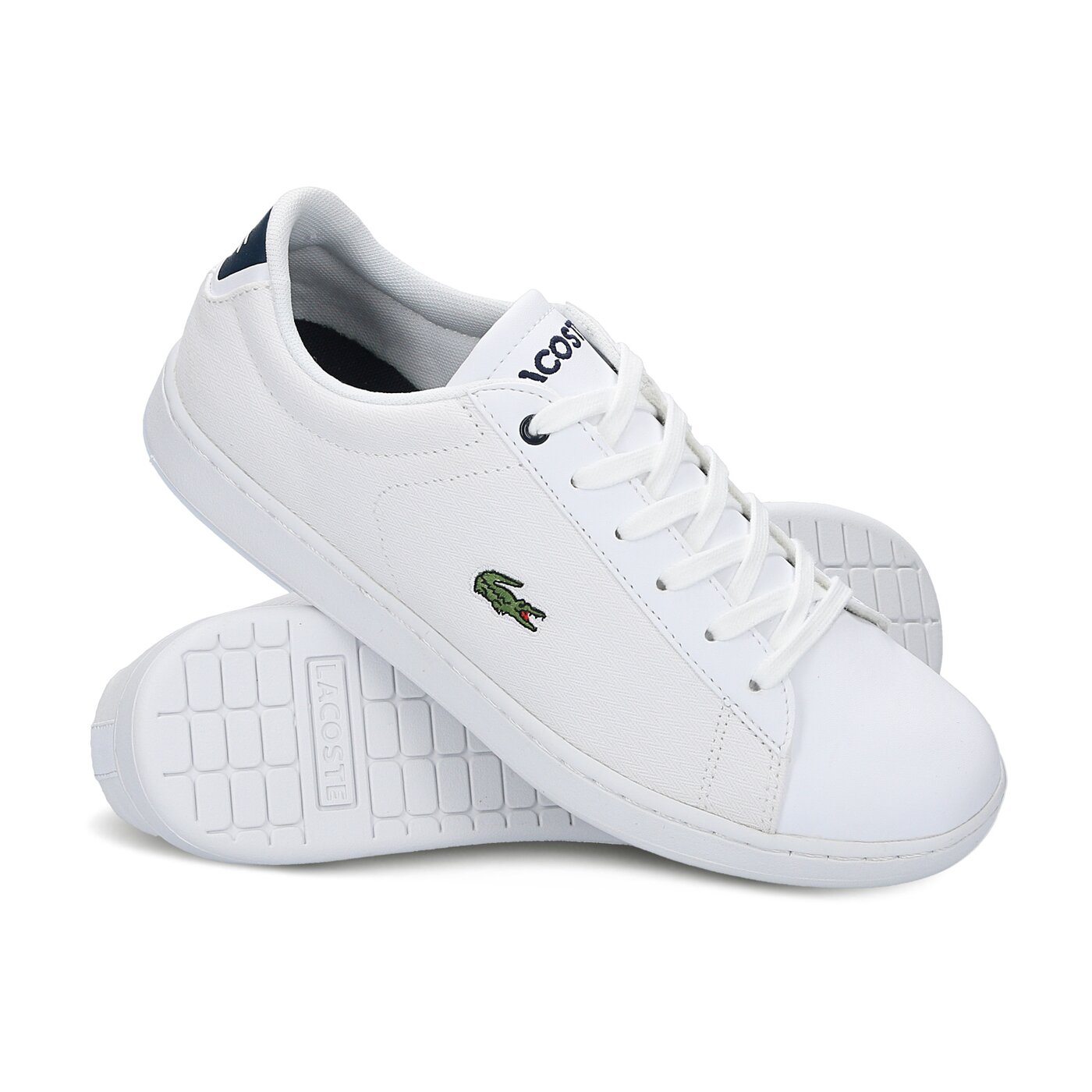 Dziecięce sneakersy (buty) LACOSTE CARNABY EVO 316 1 732spj0108001 kolor biały