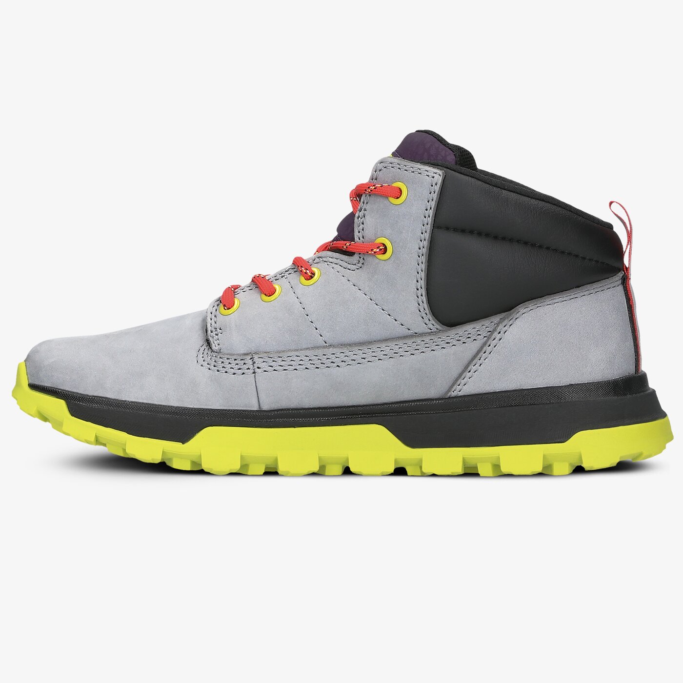 Dziecięce buty outdoor / trekkingowe TIMBERLAND TREELINE MID tb0a26j70501 kolor szary