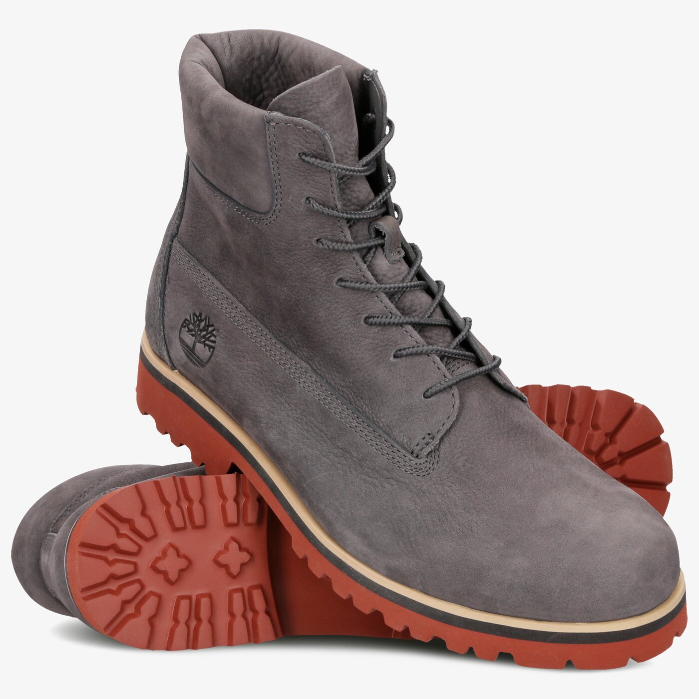 Męskie buty za kostkę TIMBERLAND CHILMARK 6" BOOT ca1qw1 kolor szary