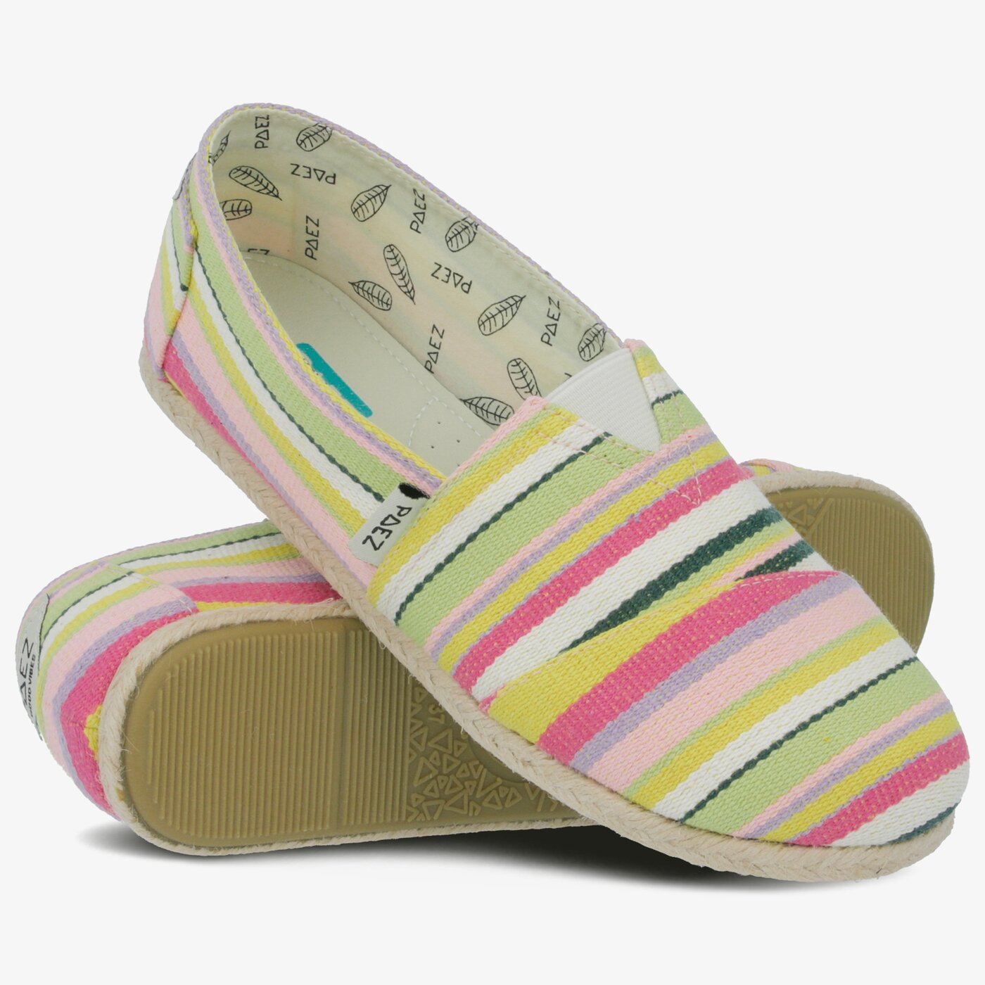 Damskie espadryle PAEZ ORIGINAL RAW 1930201s1301800 kolor multicolor